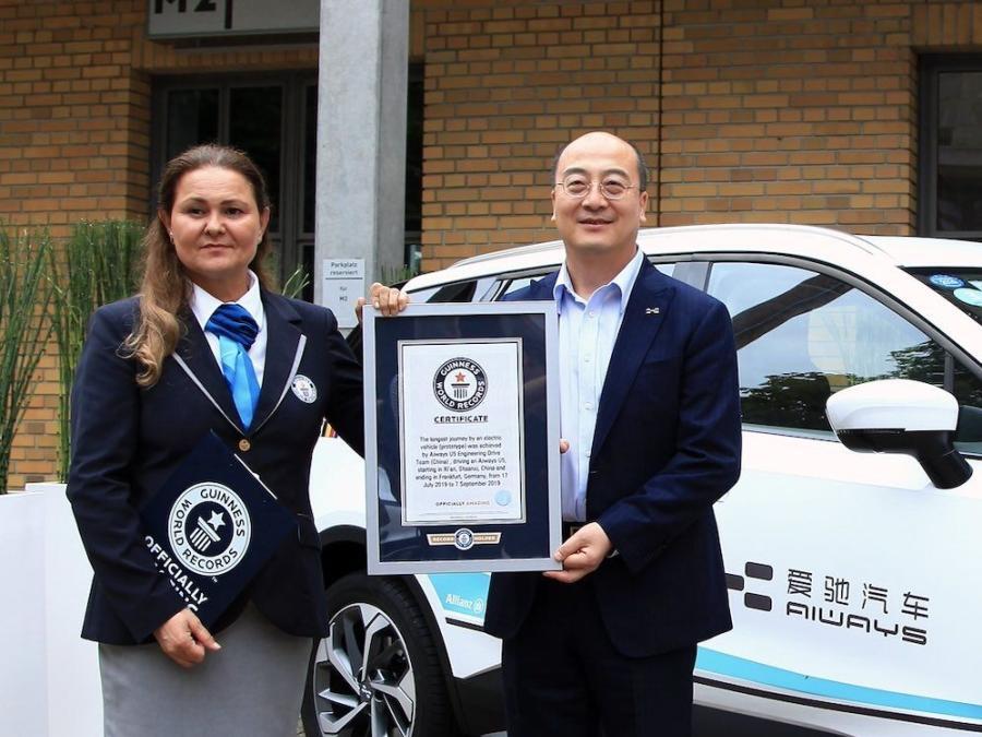 NIeuws Aiways ontvangt GUINNESS WORLD RECORD