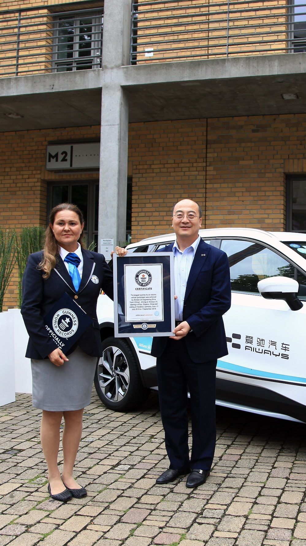 NIeuws Aiways ontvangt GUINNESS WORLD RECORD