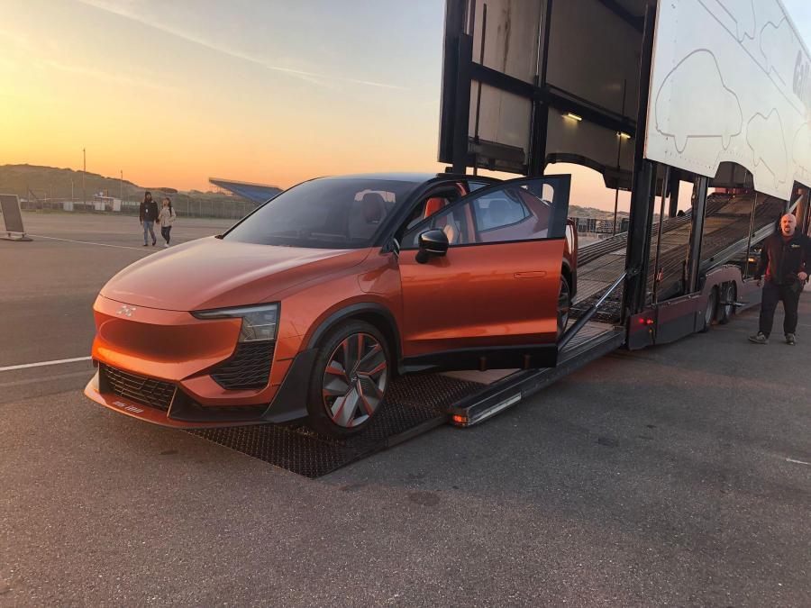 Aiways U6ion komt aan in Zandvoort